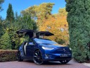 Tesla Model X Long Range, Full Self Driving Upgrade, Adaptive Air Suspension, Premium Cream Interior, 6 Seats, Immersive Sound System, Sub Zero Package, Tow Package