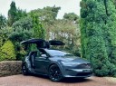 Tesla Model X Long Range, Full Self Driving Upgrade, 7 Seats, Heat Pump, AMD Ryzen Chip, Premium Black Interior, Immersive Sound System, Tow Package, 20in Cyberstream Wheels, One Owner Example